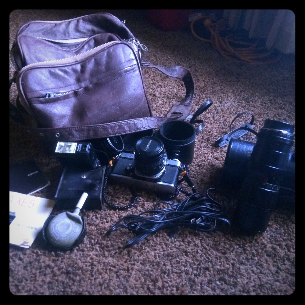 Minolta 35 mm camera